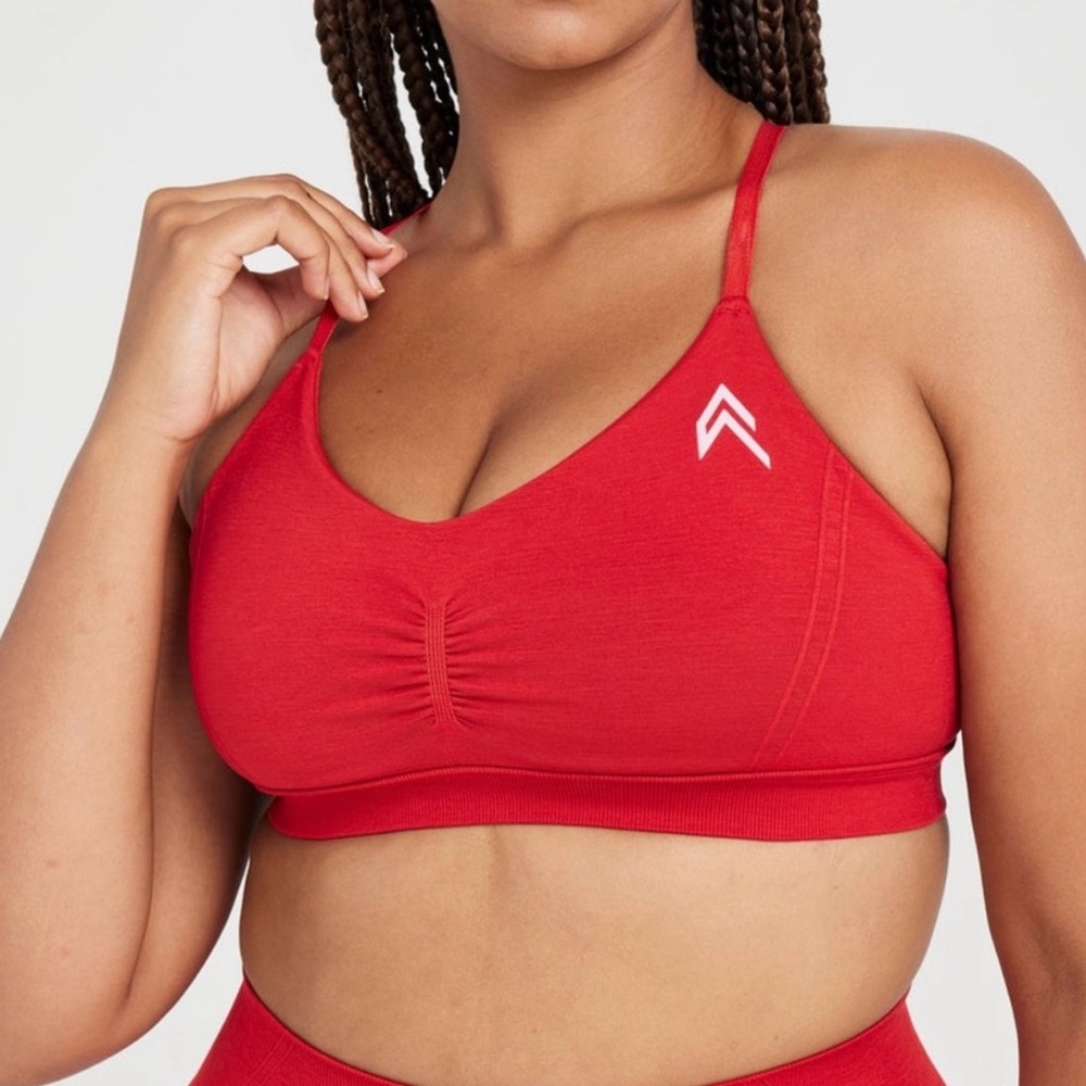 🩷Oner Active Effortless Micro Bralette Spicy Red Size S